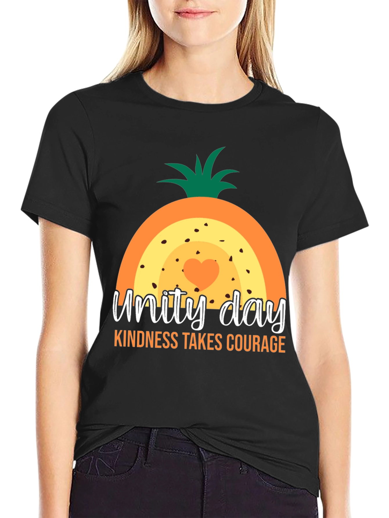 Unity Day Kindness Takes Courage T-Shirt