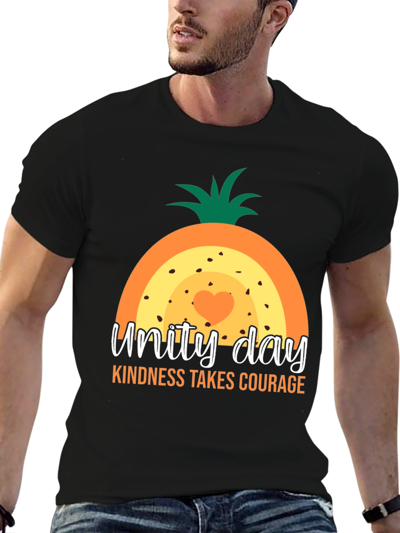 Unity Day Kindness Takes Courage T-Shirt