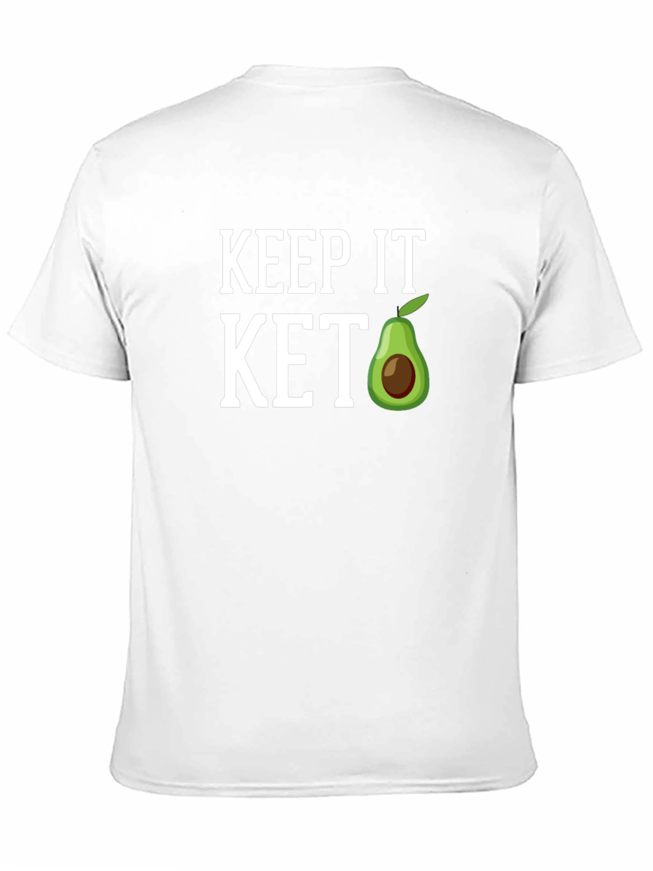 Keep It Keto T-Shirt Avocado Graphic Tee