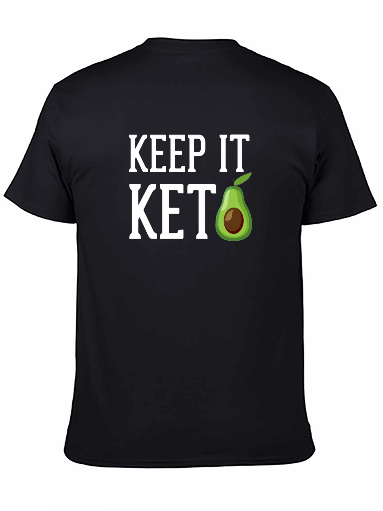 Keep It Keto T-Shirt Avocado Graphic Tee