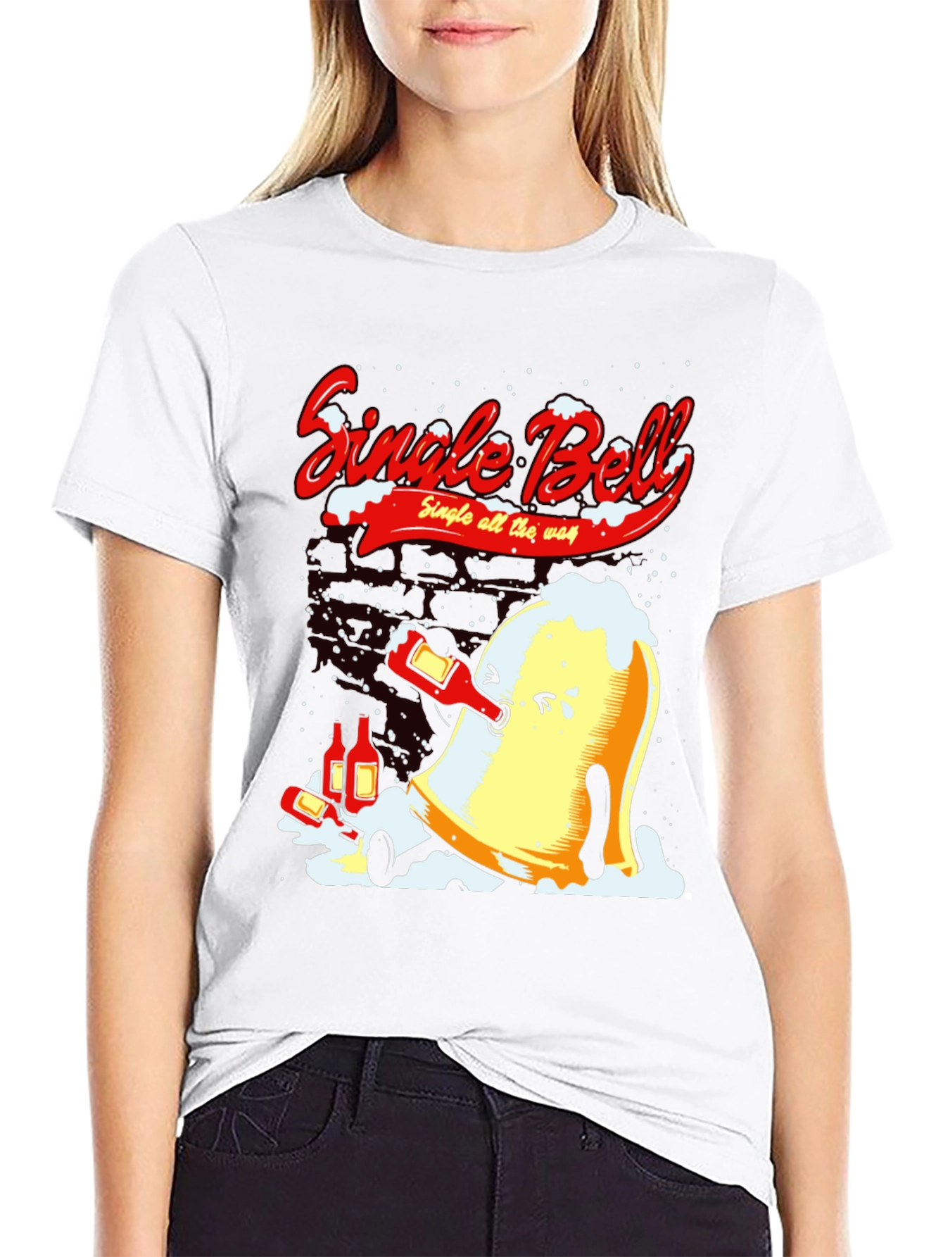 Single Bell All The Way T-Shirt