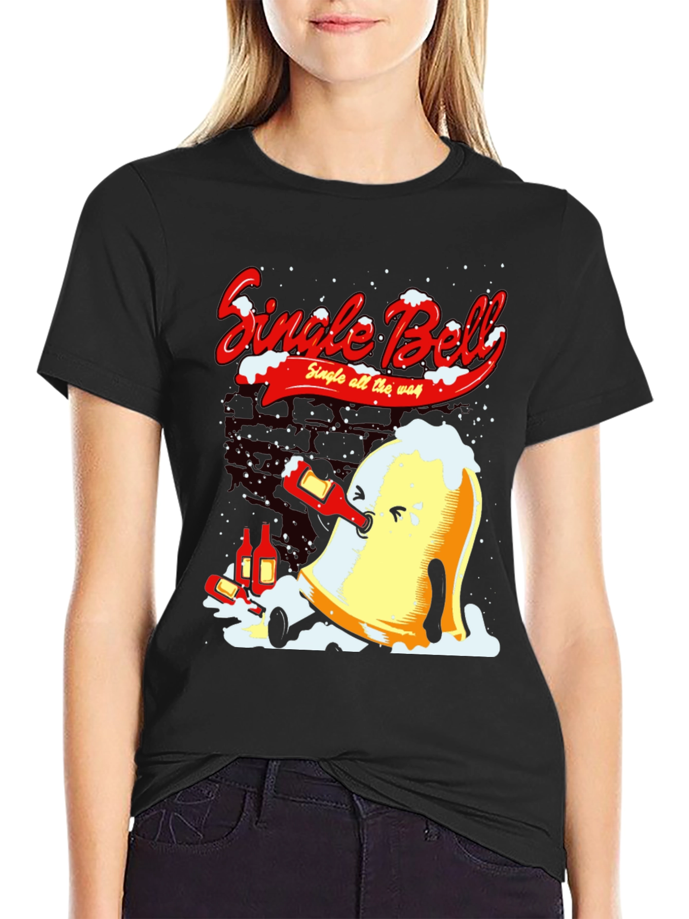 Single Bell All The Way T-Shirt