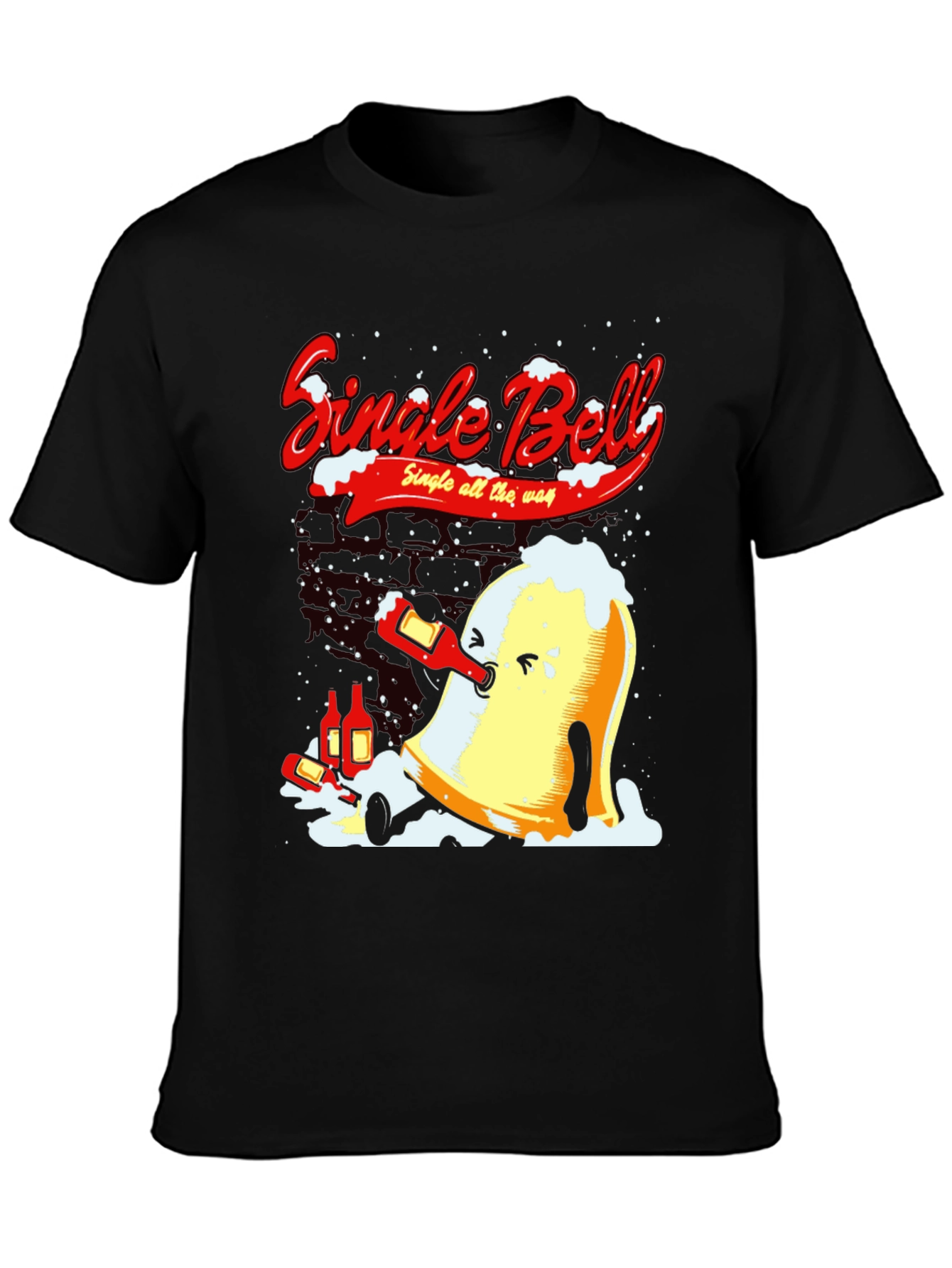 Single Bell All The Way T-Shirt