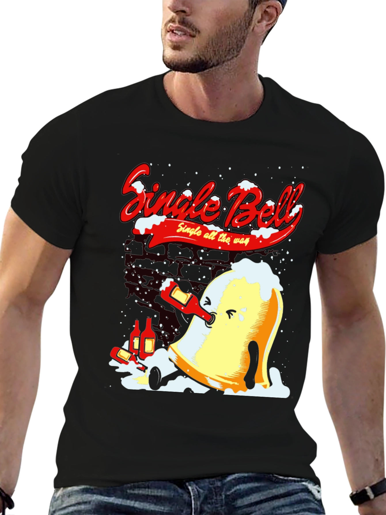 Single Bell All The Way T-Shirt