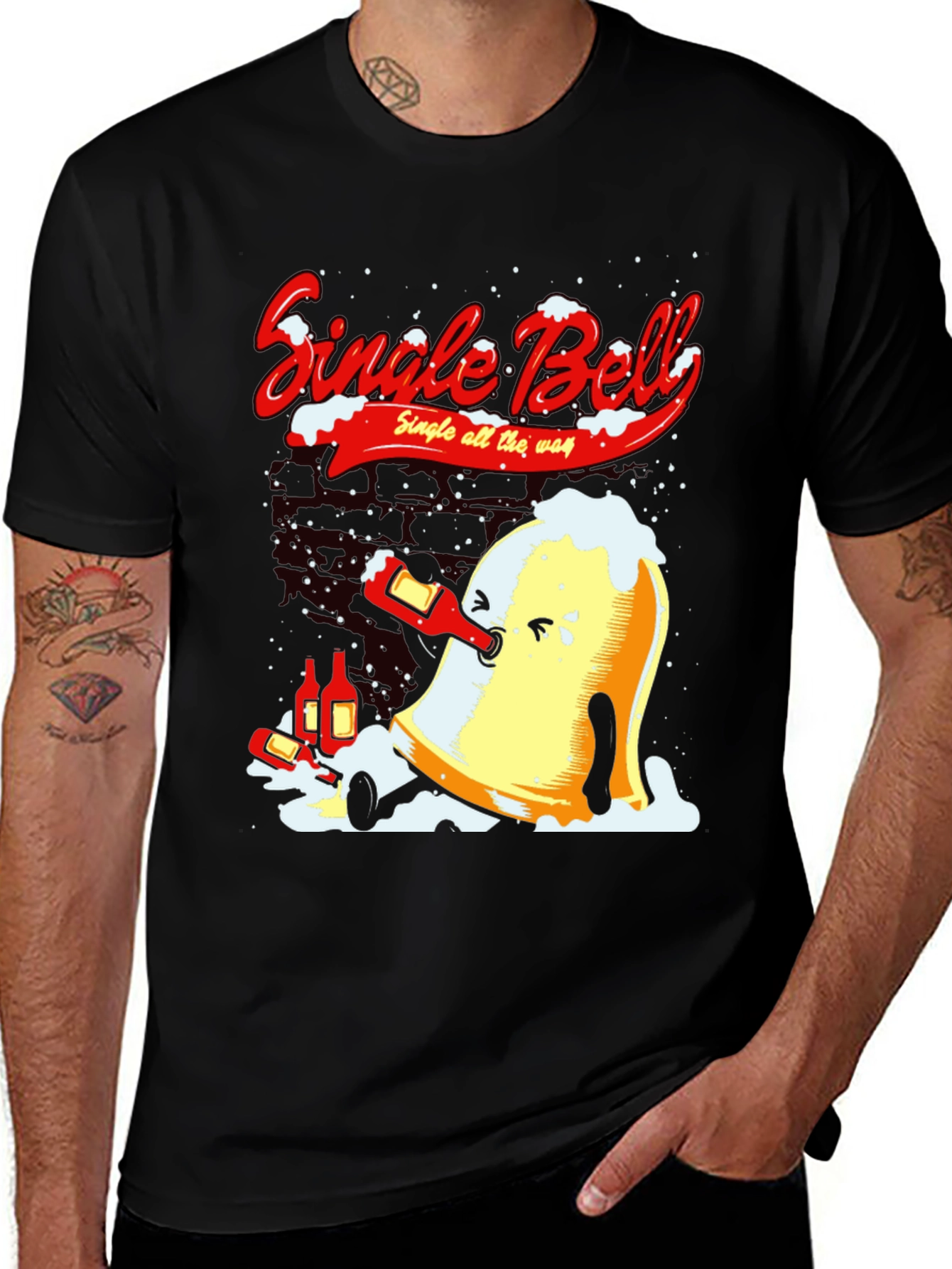 Single Bell All The Way T-Shirt