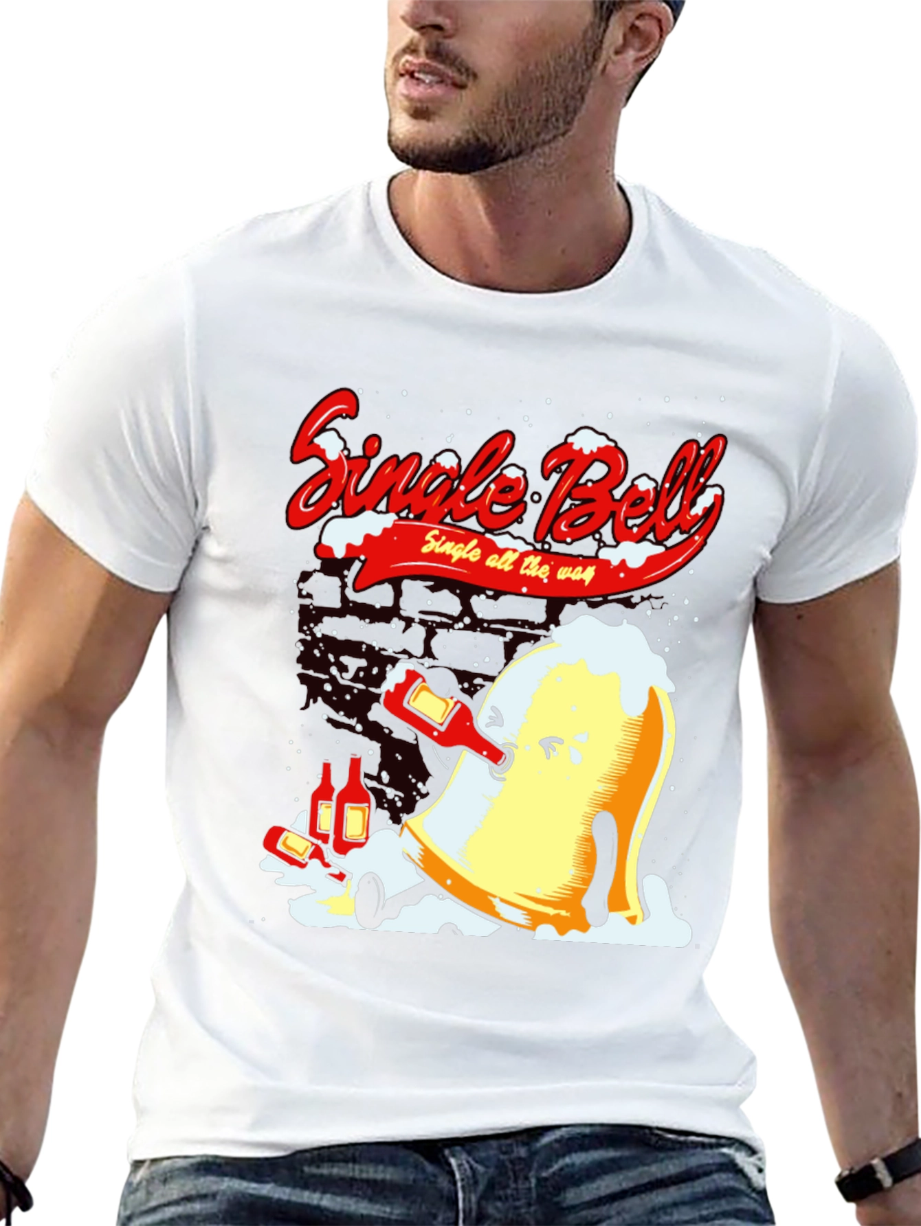 Single Bell All The Way T-Shirt