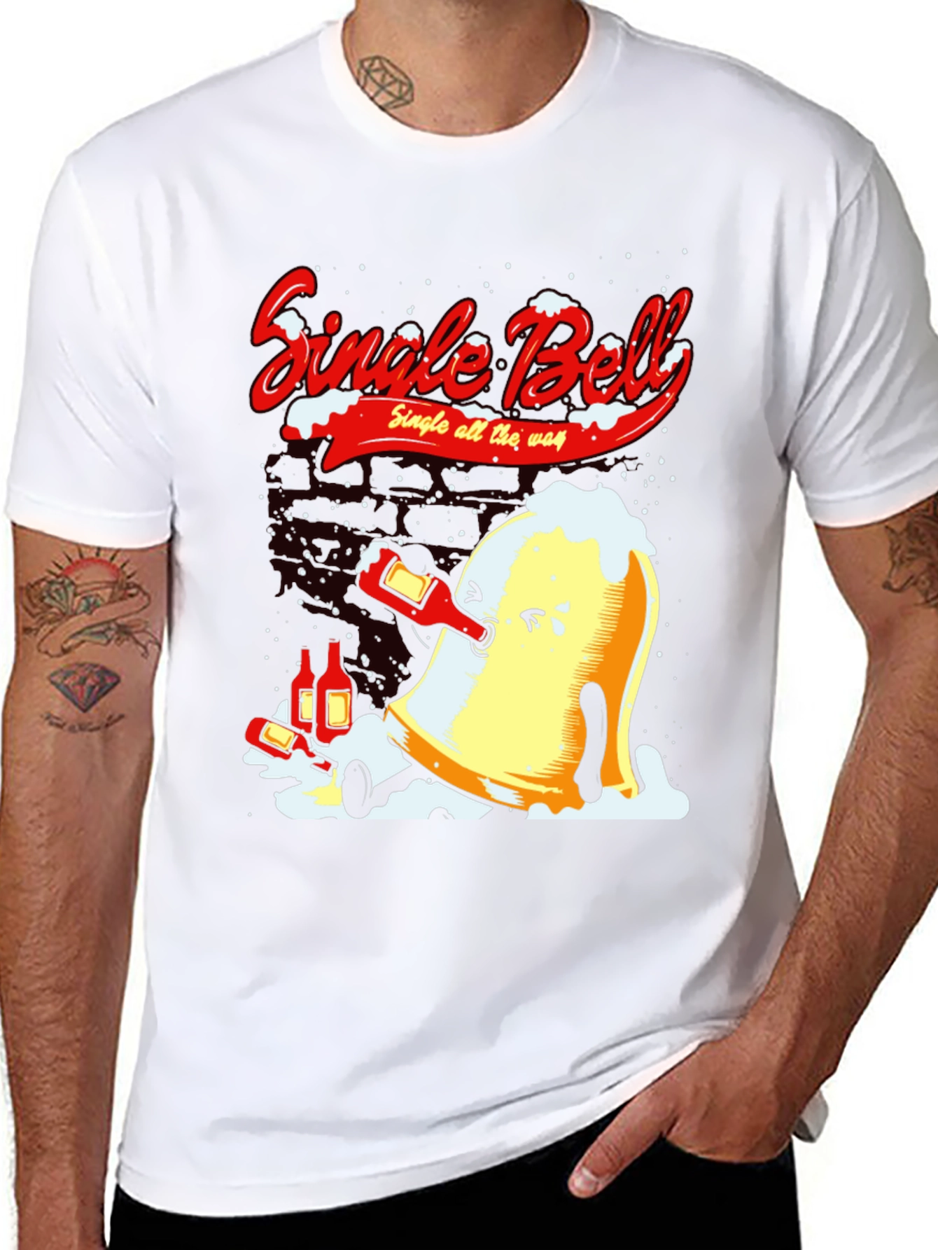 Single Bell All The Way T-Shirt