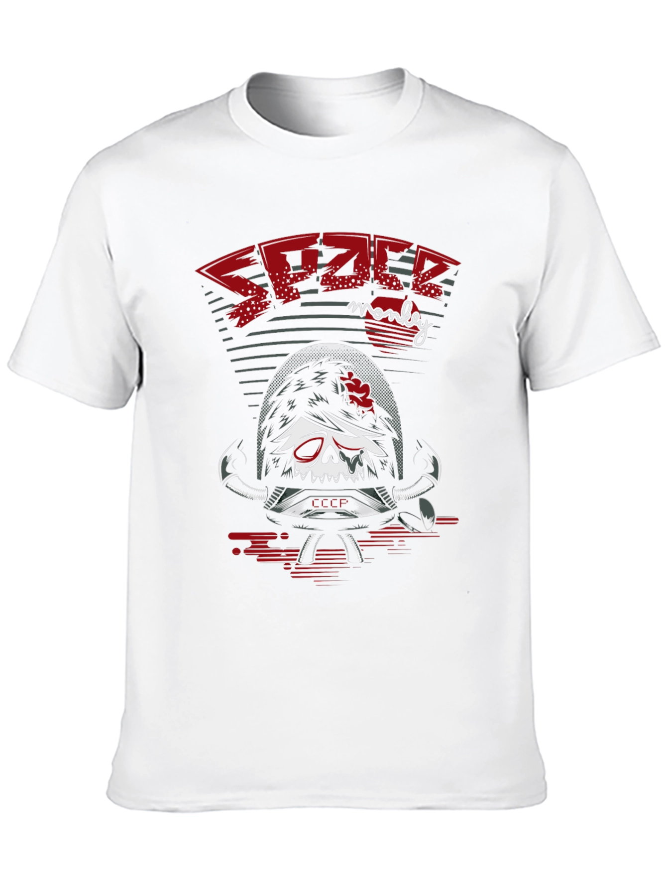 Space Monkey T-Shirt - Retro Graphic Tee
