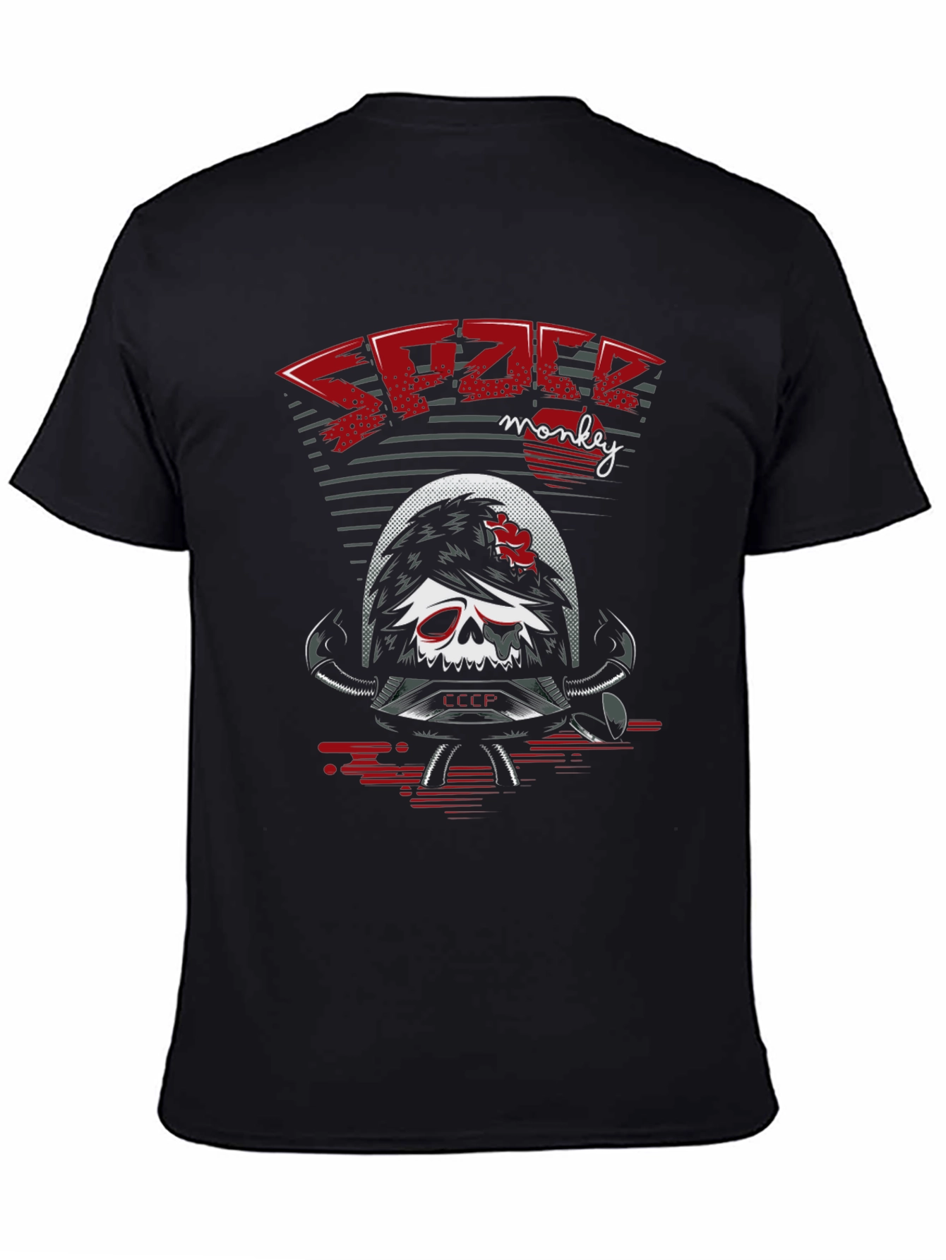 Space Monkey T-Shirt - Retro Graphic Tee