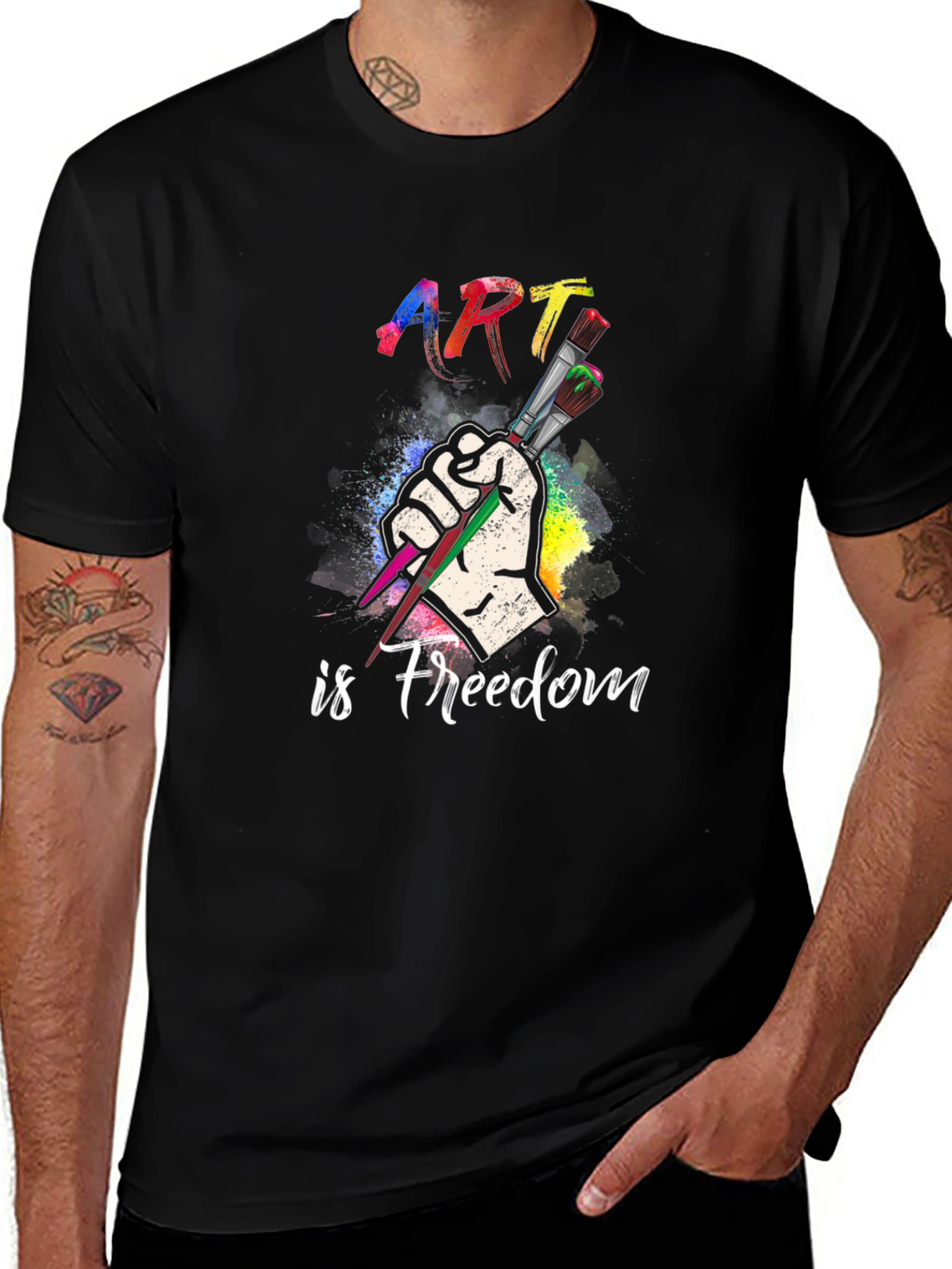 Art is Freedom Graphic T-Shirt
