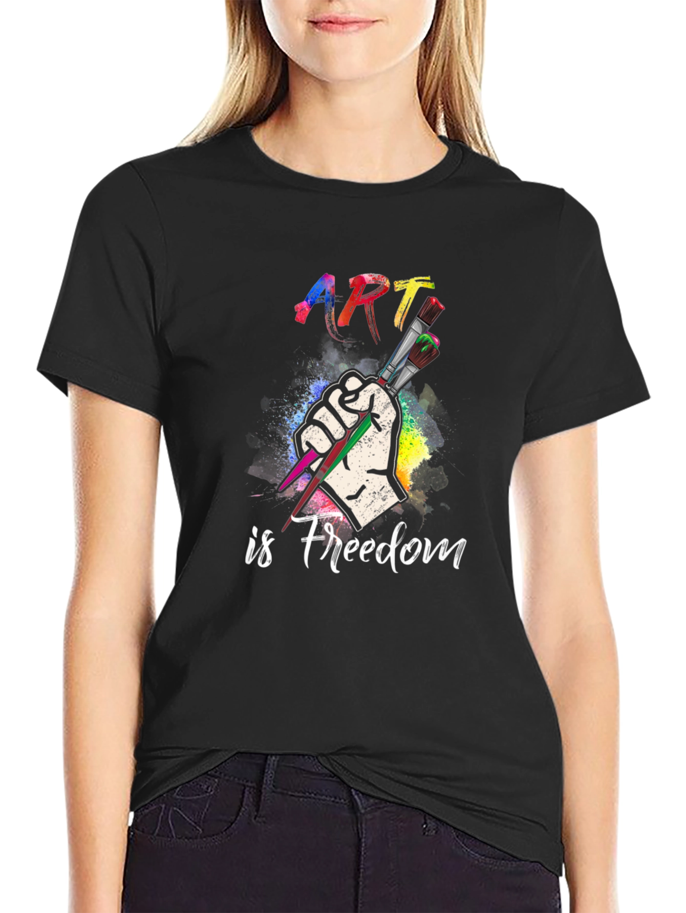 Art is Freedom Graphic T-Shirt