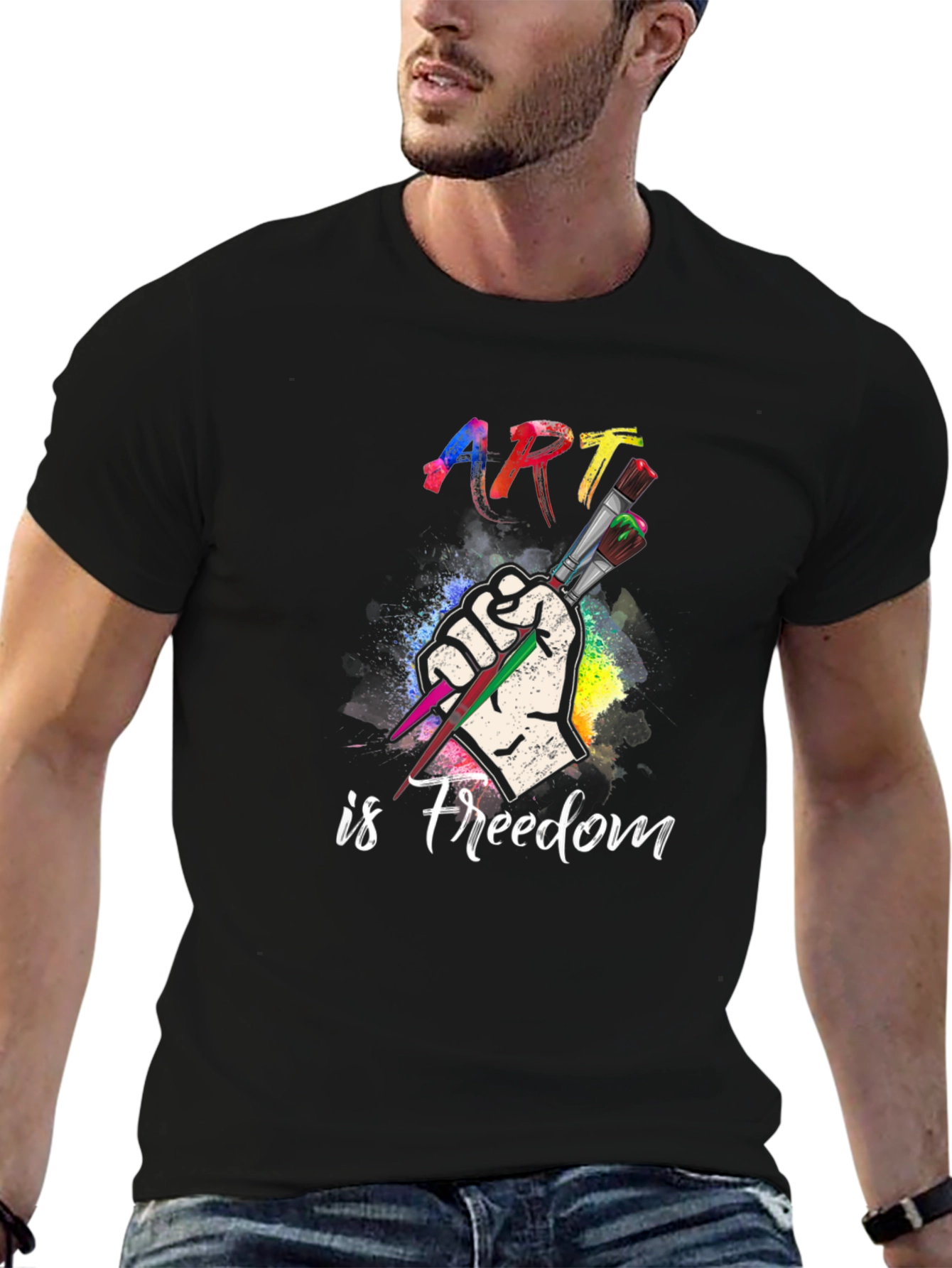 Art is Freedom Graphic T-Shirt