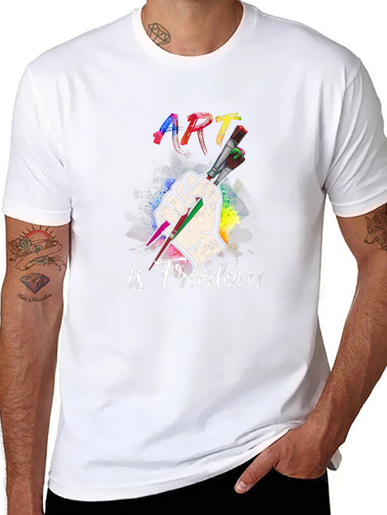 Art is Freedom Graphic T-Shirt
