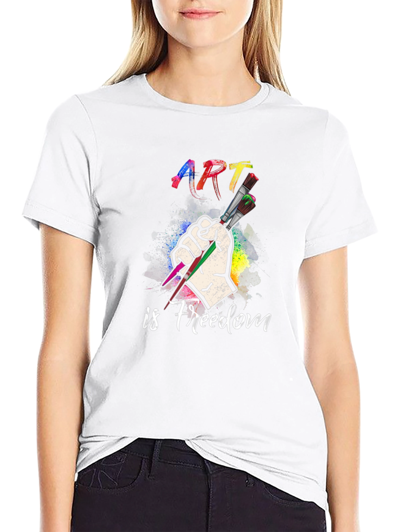 Art is Freedom Graphic T-Shirt