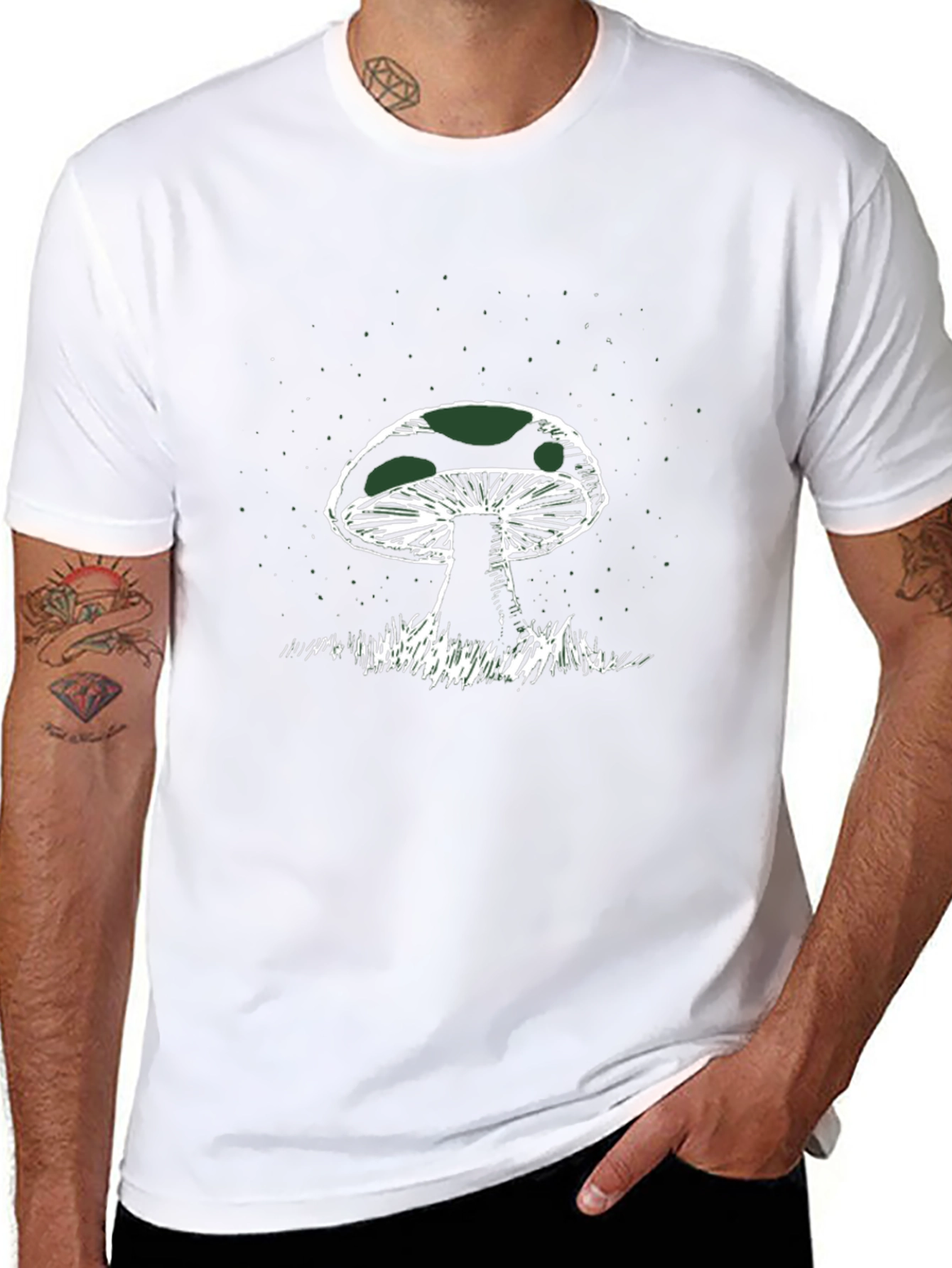 Mushroom Graphic T-Shirt - Unisex