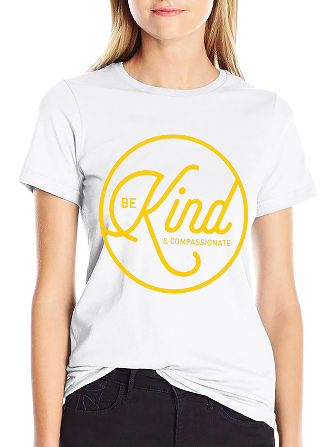 Be Kind & Compassionate Black T-Shirt