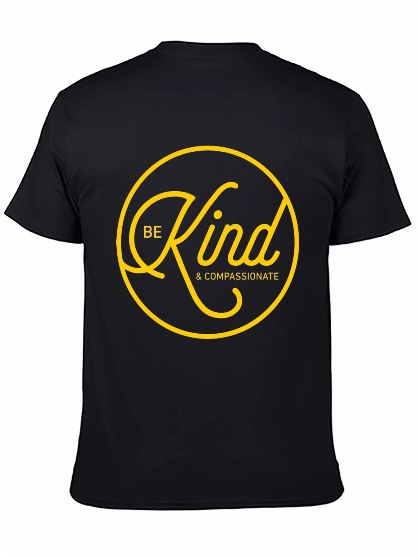 Be Kind & Compassionate Black T-Shirt