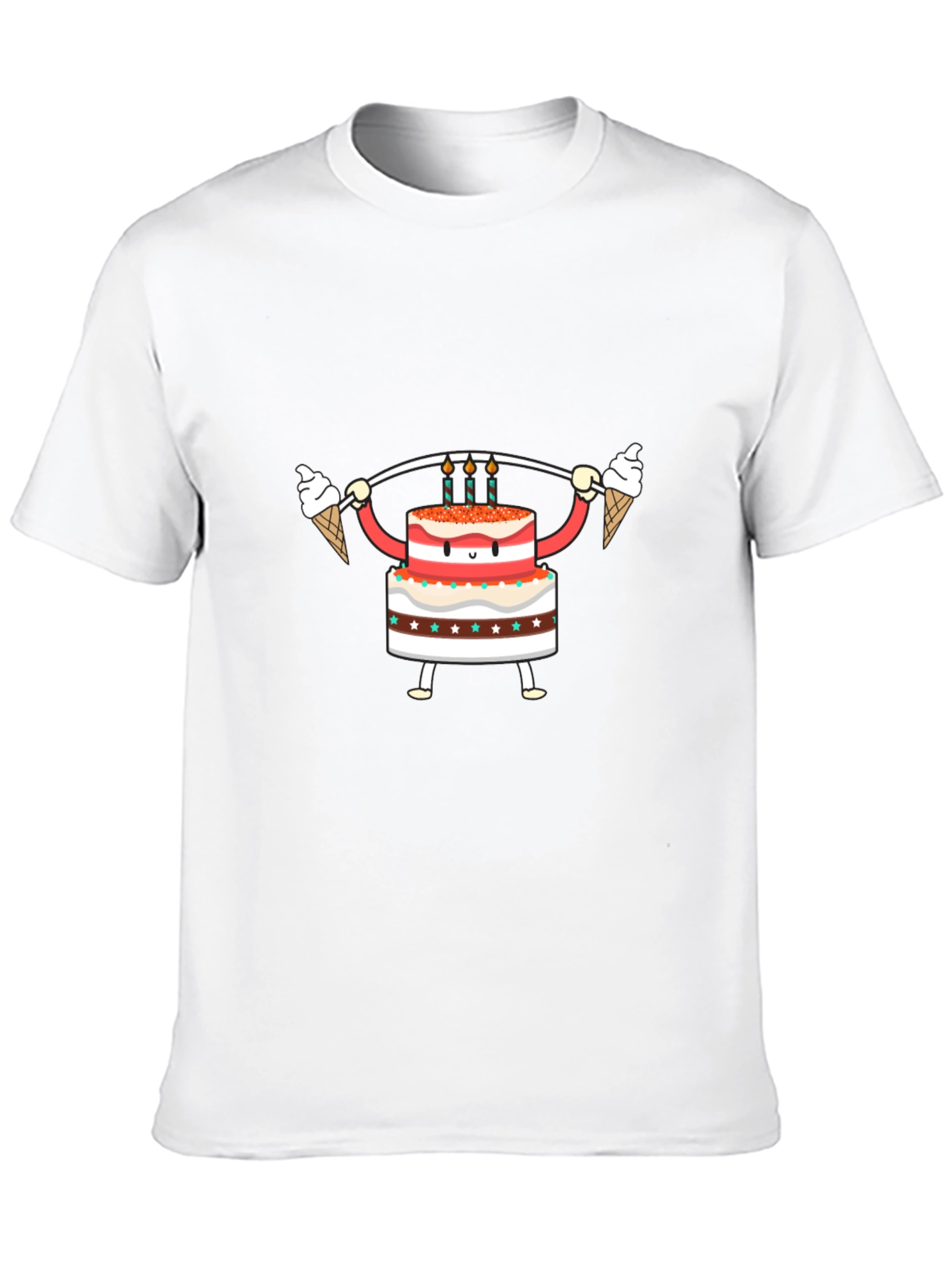Cake Lifting Weights Graphic Tee