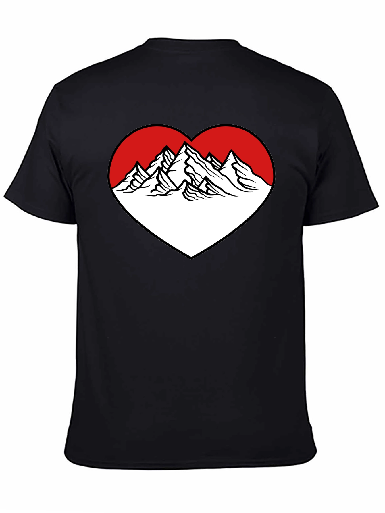 Mountain Heart Graphic Tee - Adventure Ready!