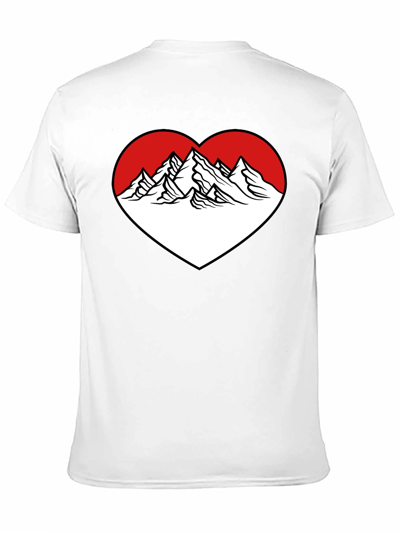 Mountain Heart Graphic Tee - Adventure Ready!