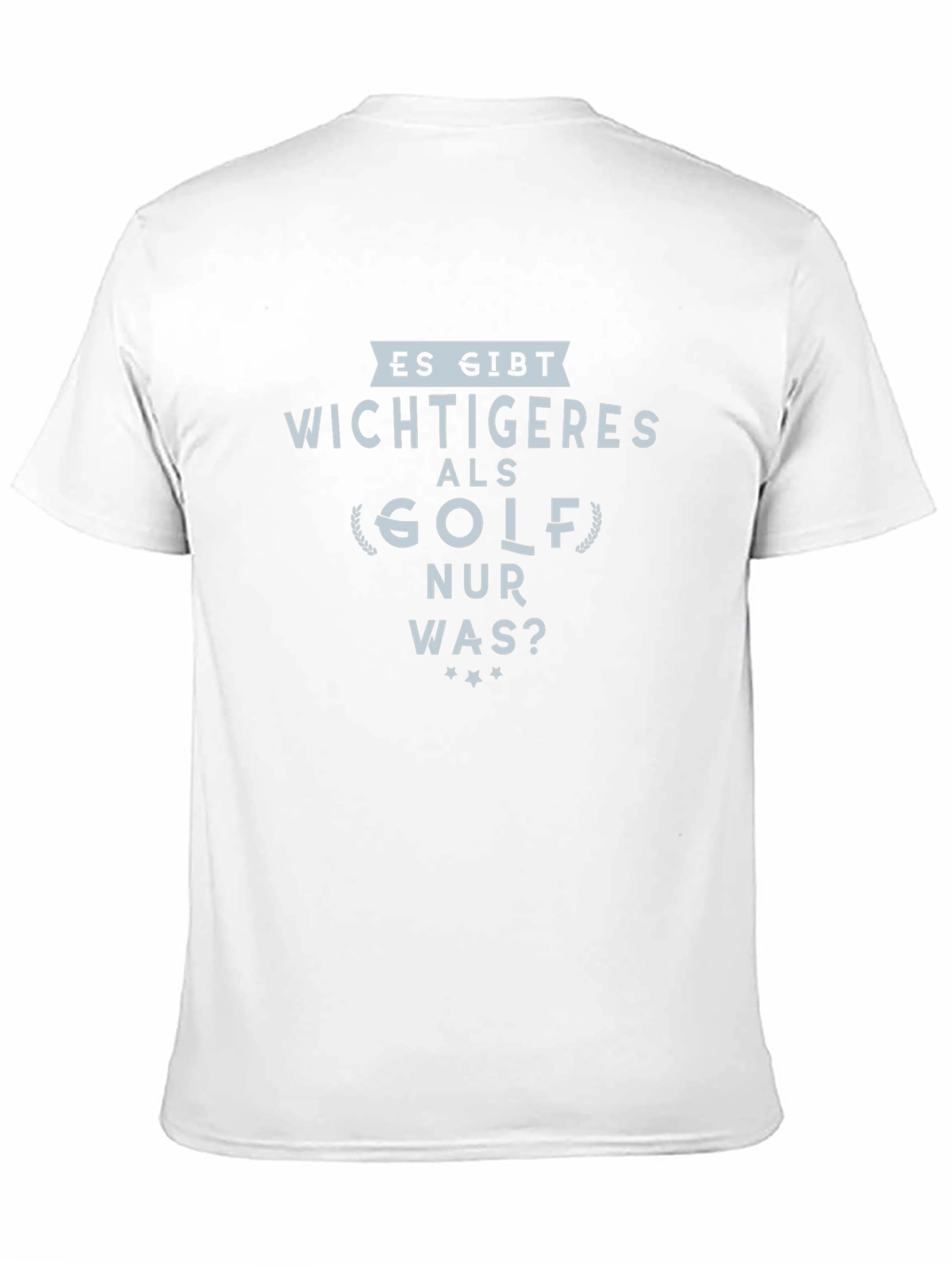 Funny Golf T-Shirt: Es Gibt Wichtigeres Als Golf