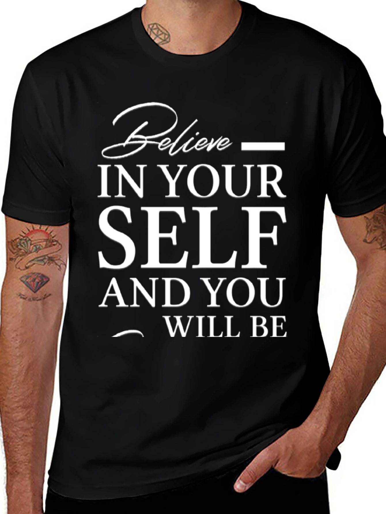 Believe in Yourself T-Shirt - Motivational Tee