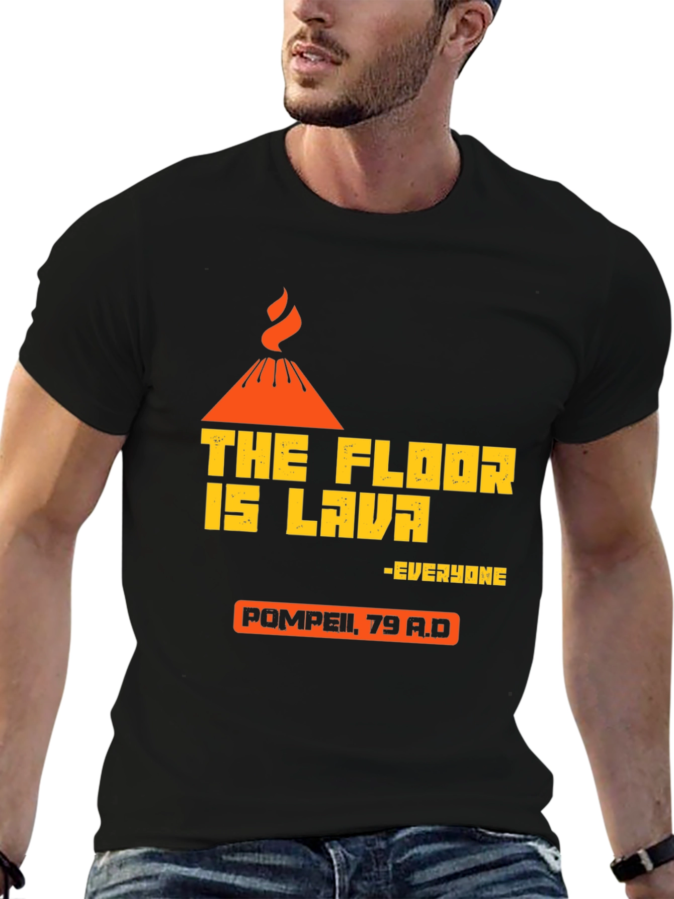 The Floor is Lava Pompeii T-Shirt