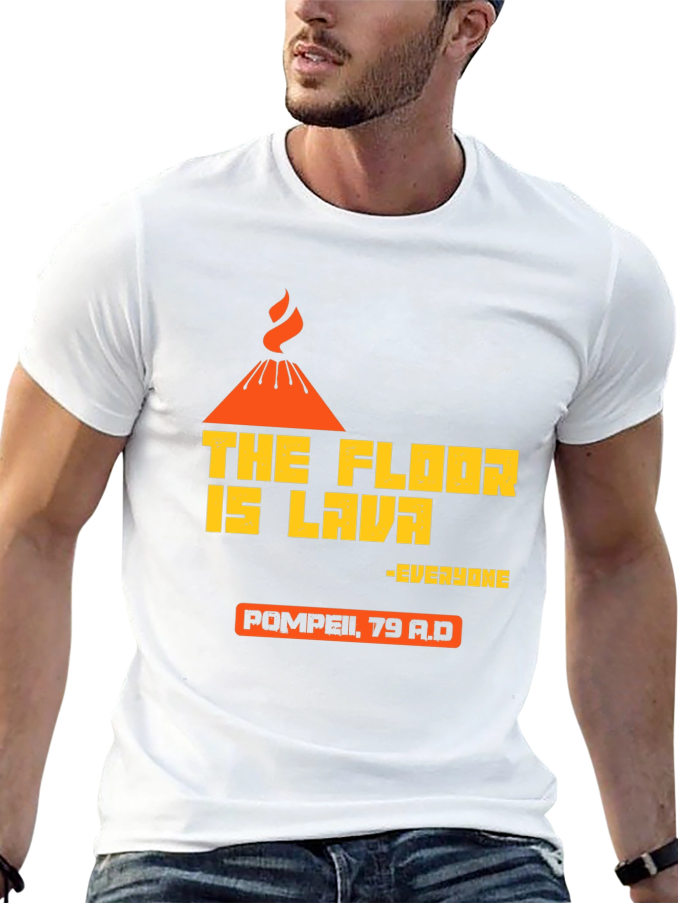 The Floor is Lava Pompeii T-Shirt