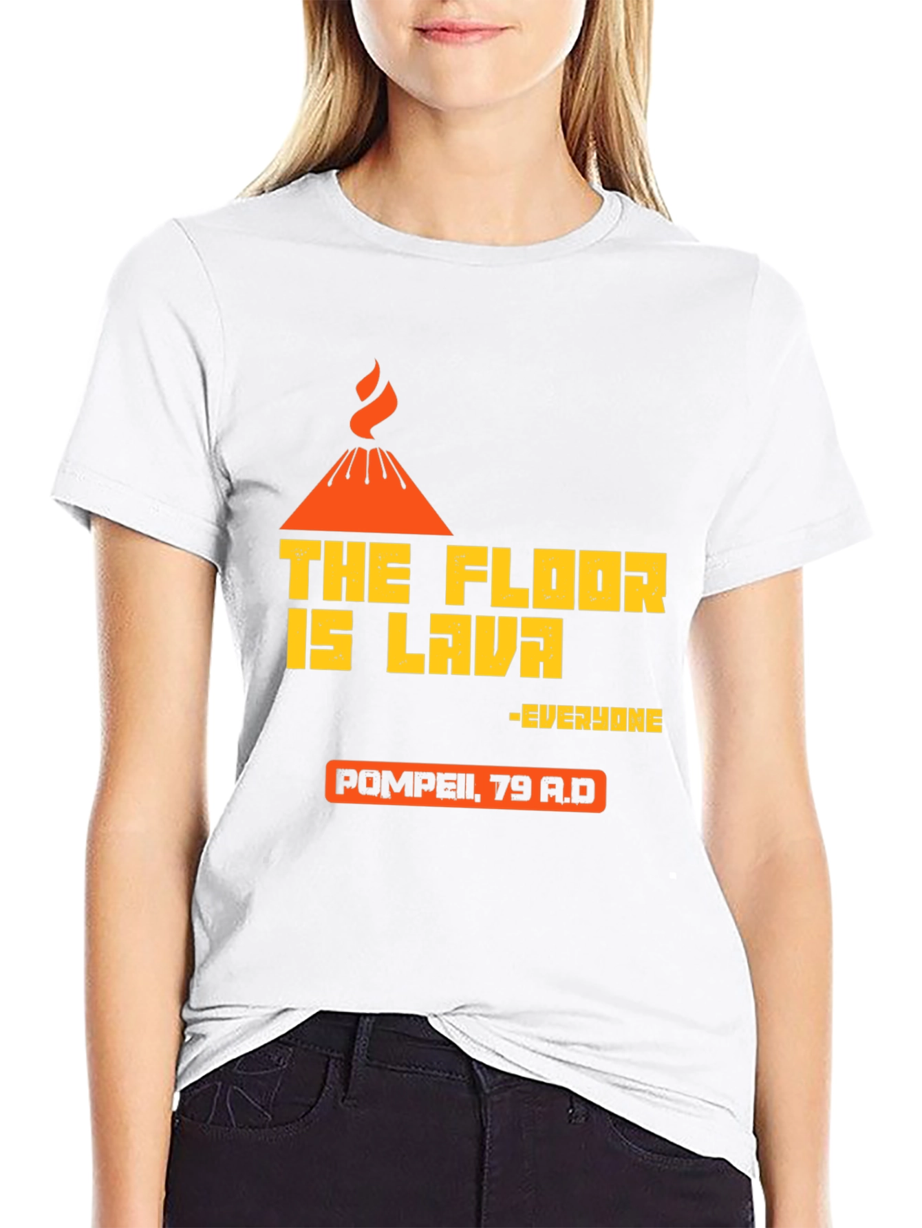 The Floor is Lava Pompeii T-Shirt
