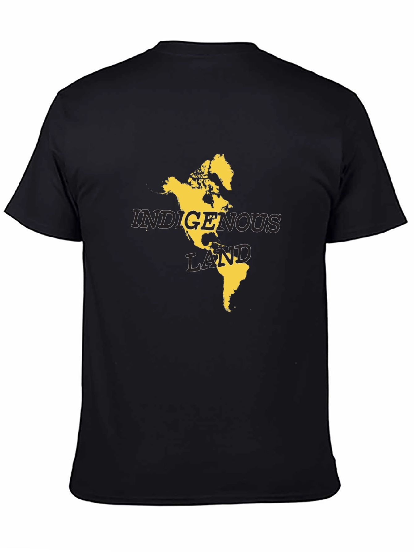 Indigenous Land Black T-Shirt
