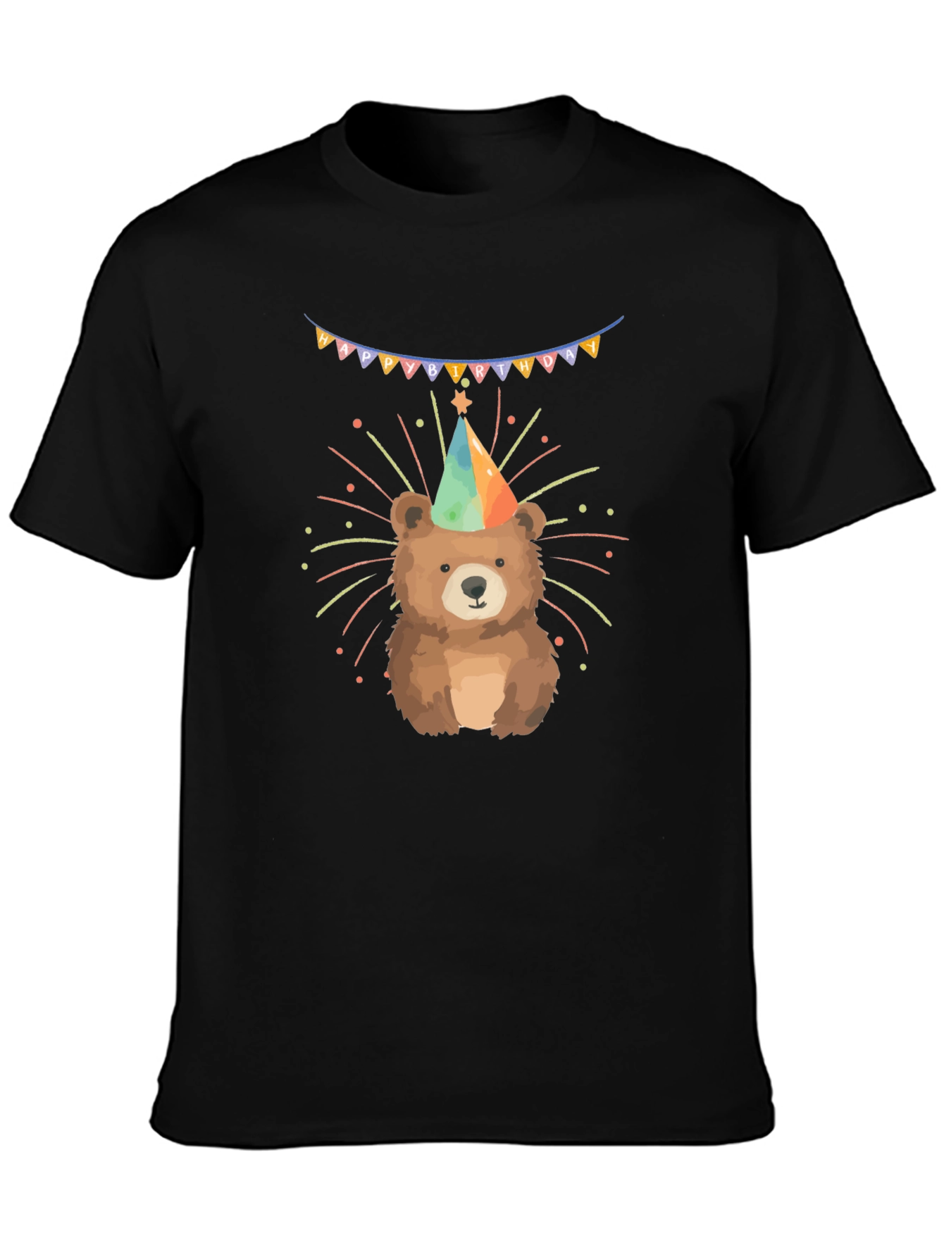 Birthday Bear Tee - Cute Celebration Shirt