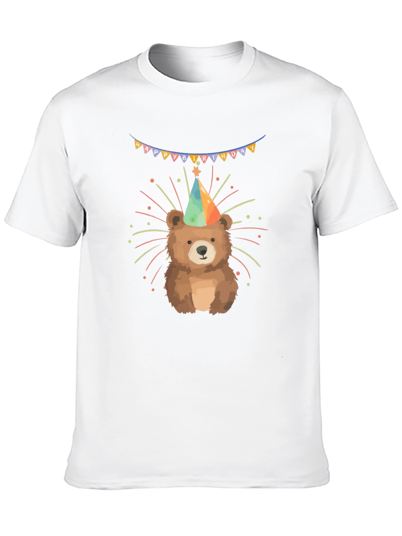 Birthday Bear Tee - Cute Celebration Shirt