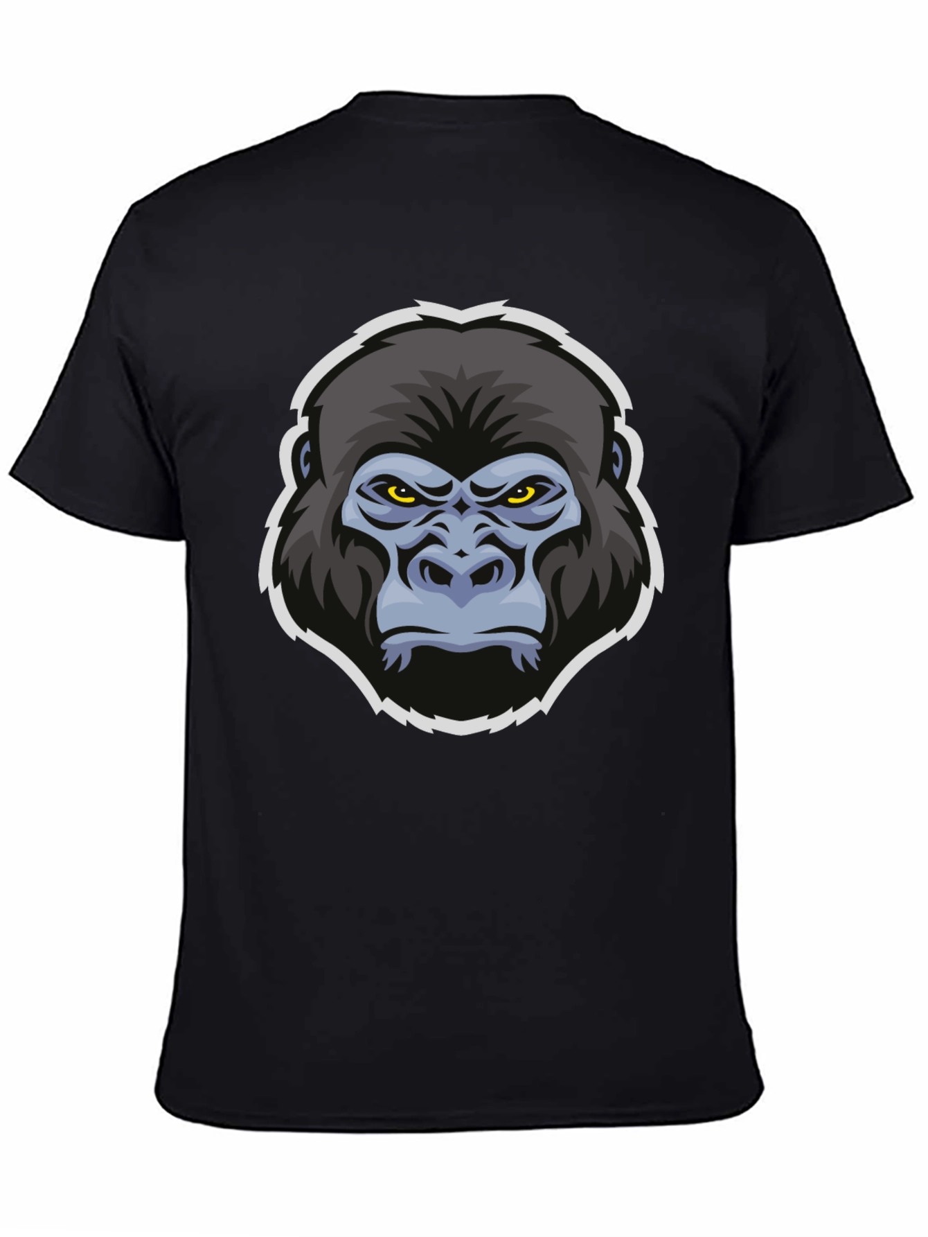 Gorilla Graphic T-Shirt - Bold Animal Print Tee