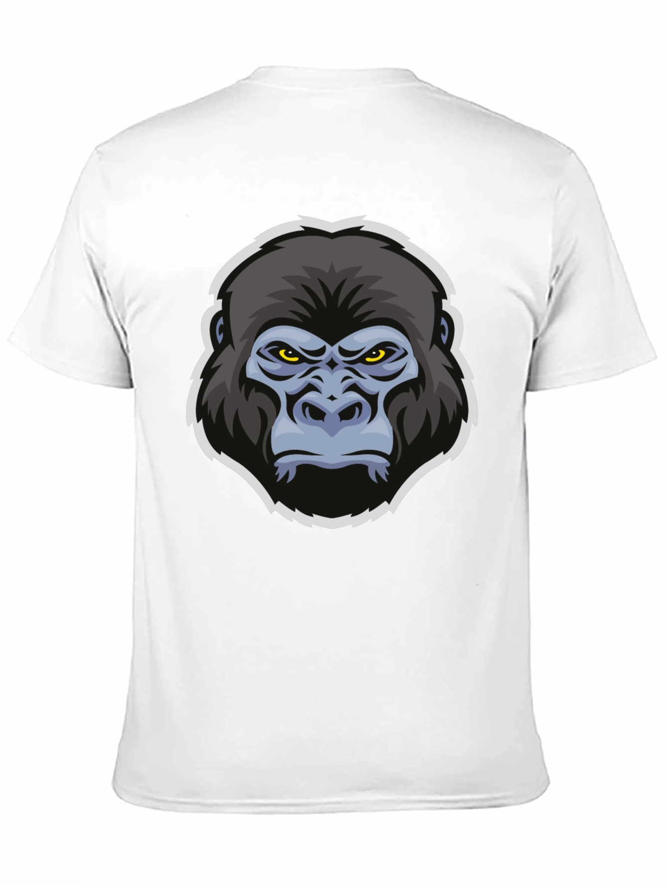 Gorilla Graphic T-Shirt - Bold Animal Print Tee