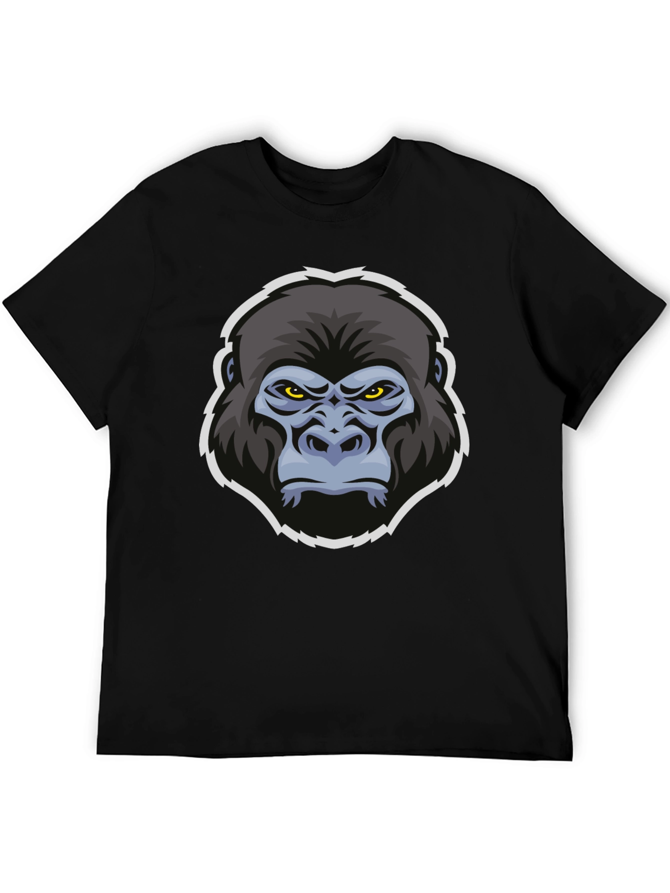 Gorilla Graphic T-Shirt - Bold Animal Print Tee