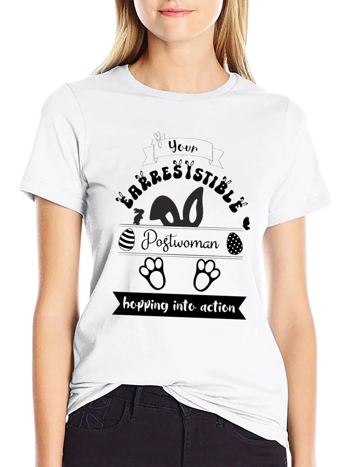Irresistible Postwoman Easter T-Shirt