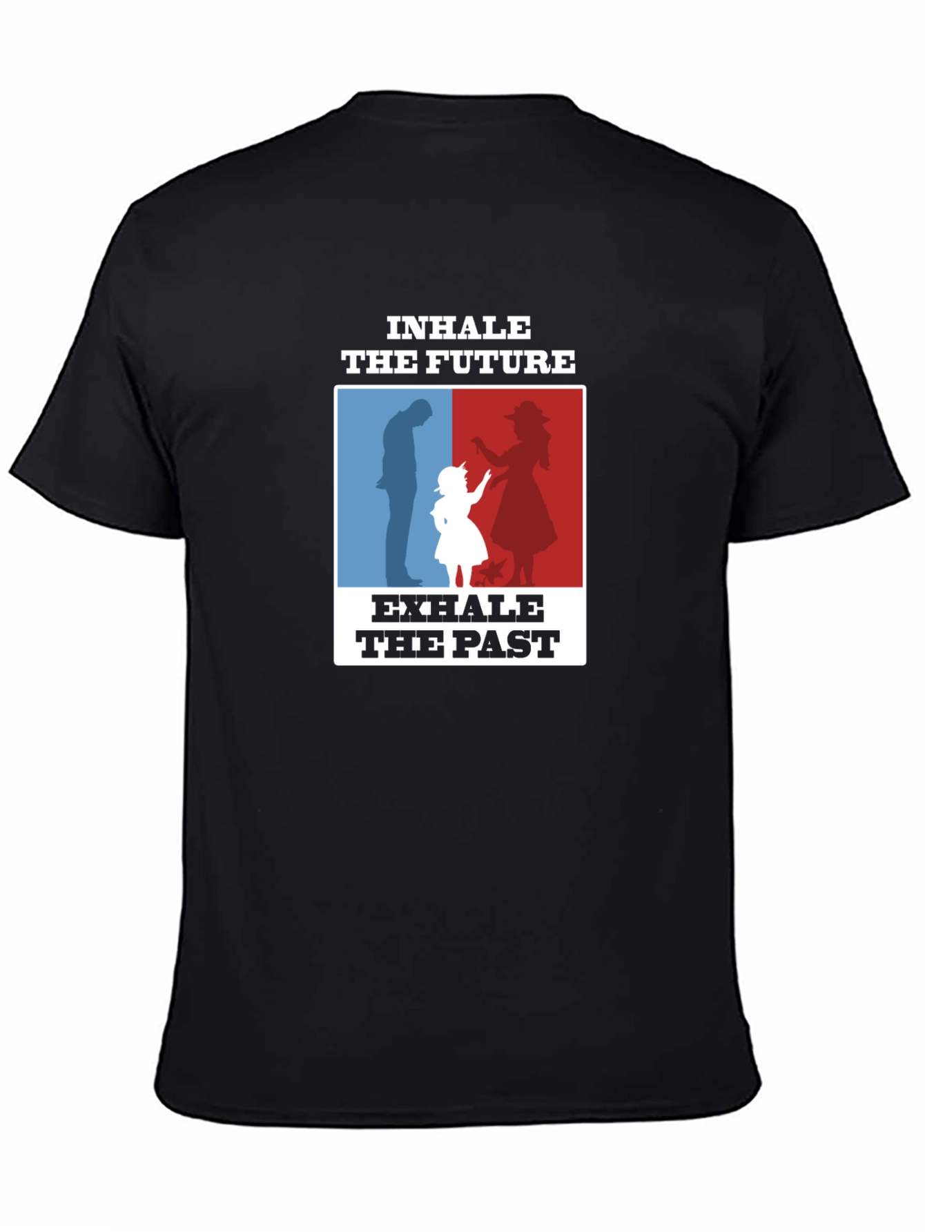 Inhale the Future Exhale the Past Graphic T-Shirt