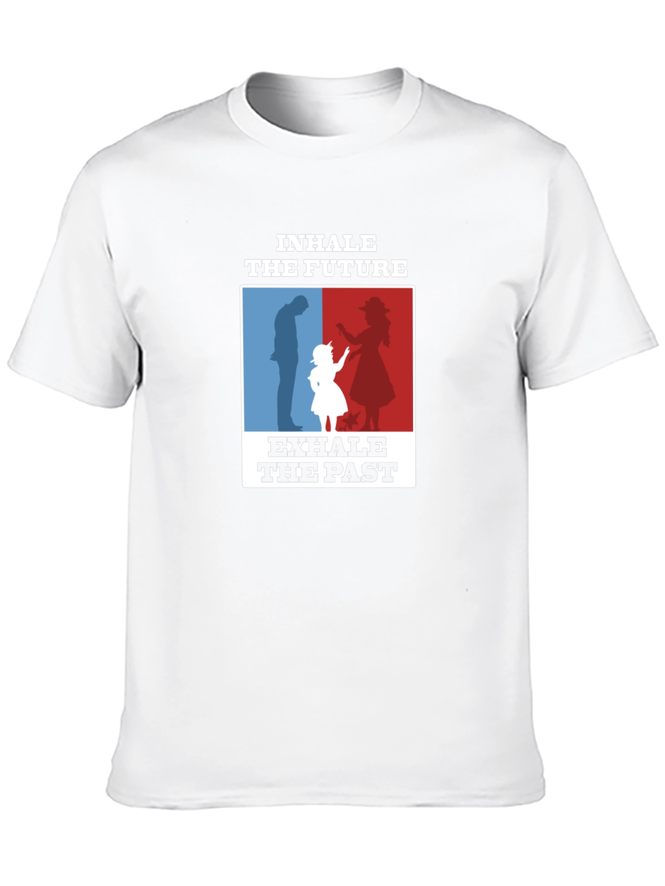 Inhale the Future Exhale the Past Graphic T-Shirt