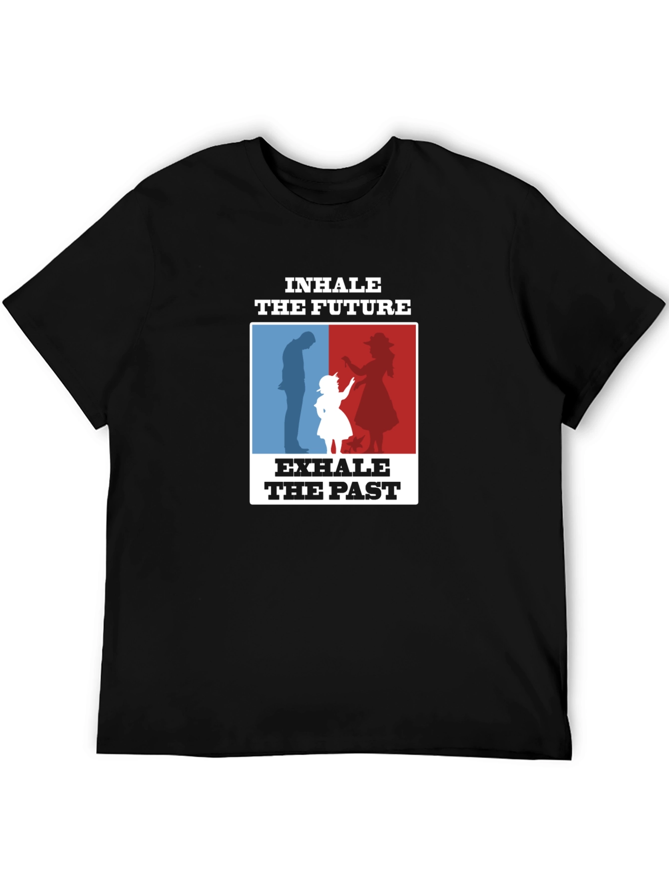 Inhale the Future Exhale the Past Graphic T-Shirt