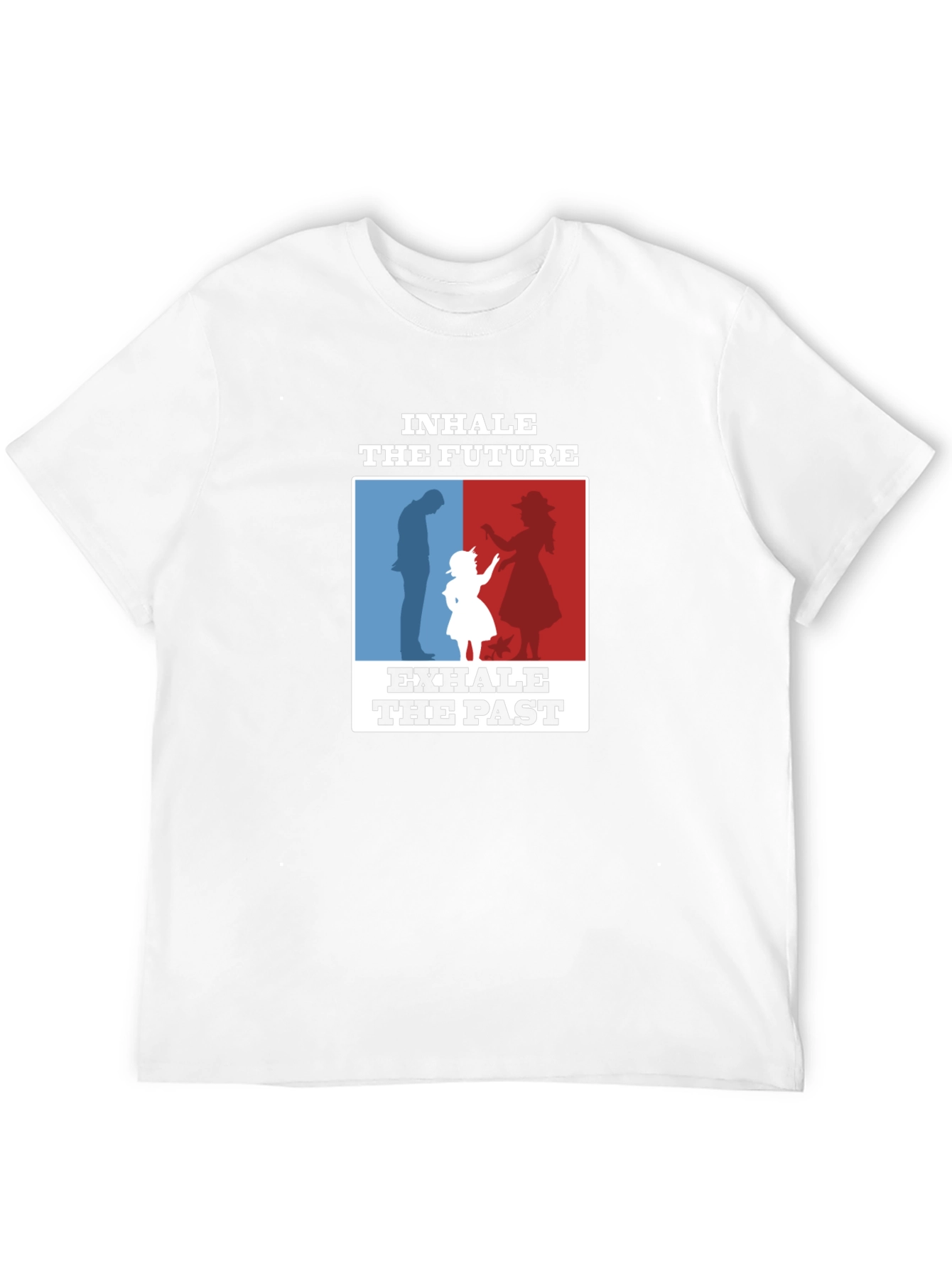 Inhale the Future Exhale the Past Graphic T-Shirt
