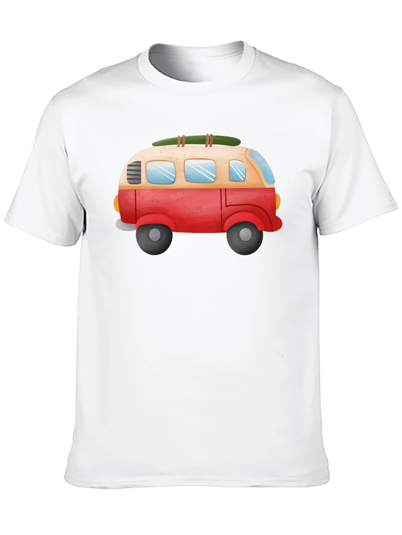 Retro Camper Van Graphic Tee - Vacation Vibes!