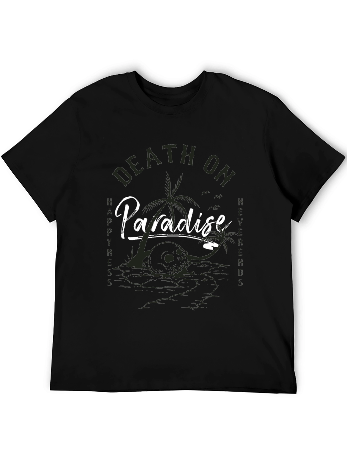 Death On Paradise Graphic T-Shirt