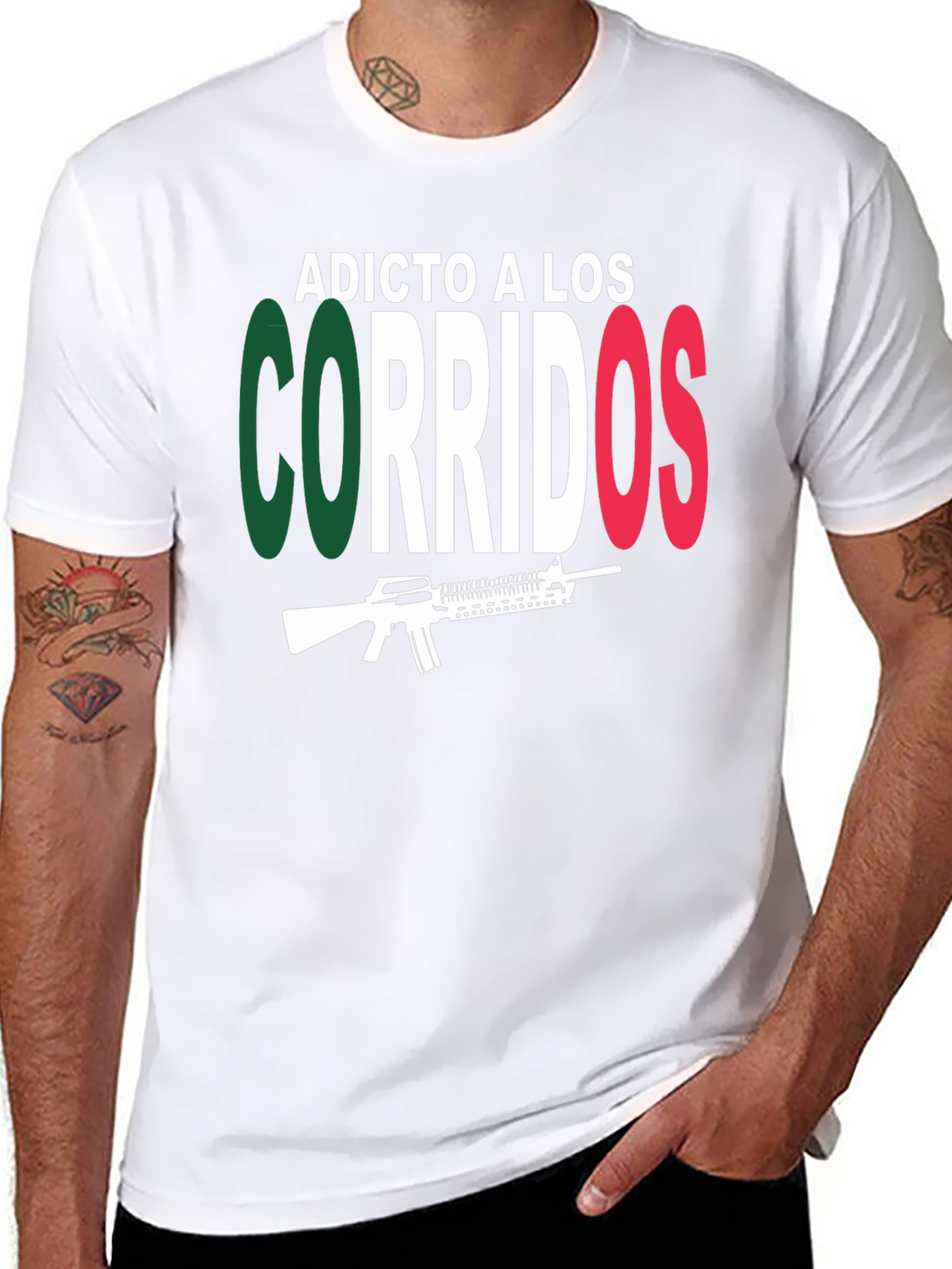 Adictos A Los Corridos T-Shirt