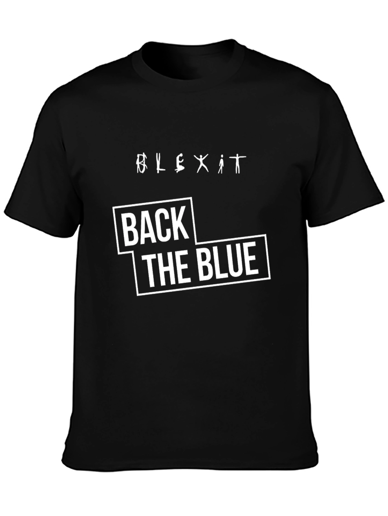 Back the Blue Graphic T-Shirt