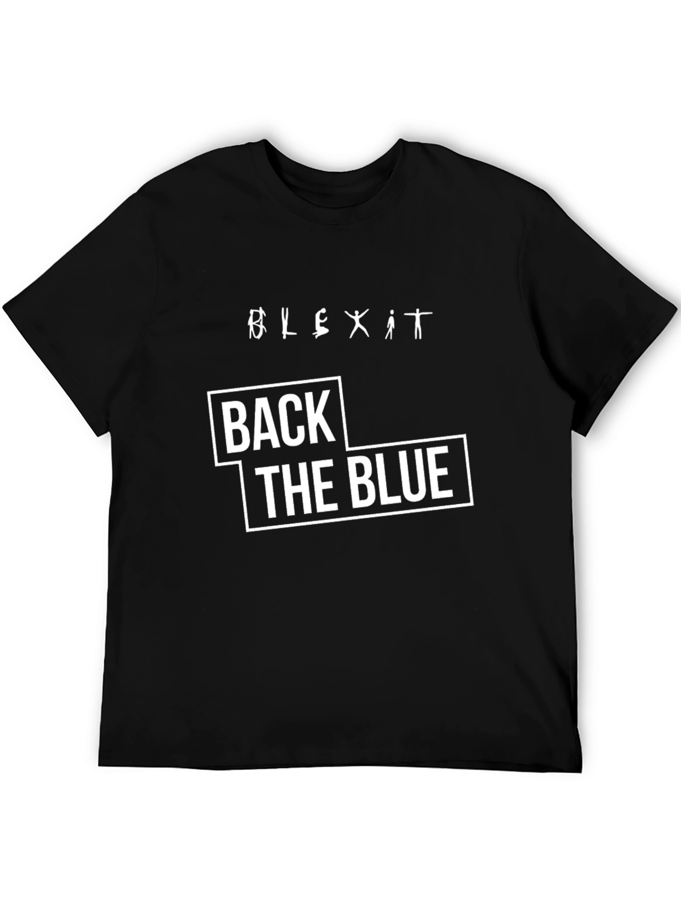 Back the Blue Graphic T-Shirt