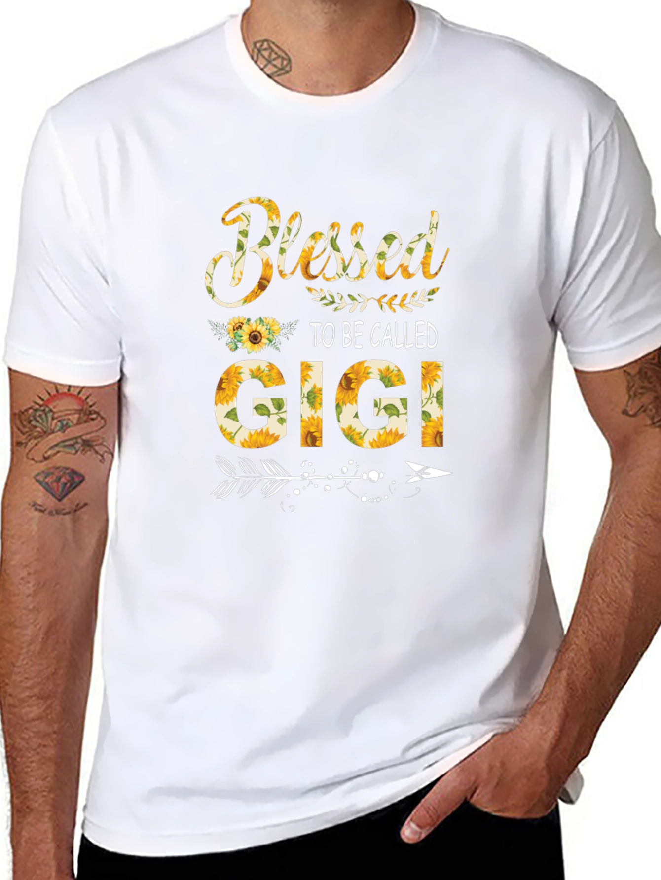 Blessed Gigi Sunflower Graphic Tee