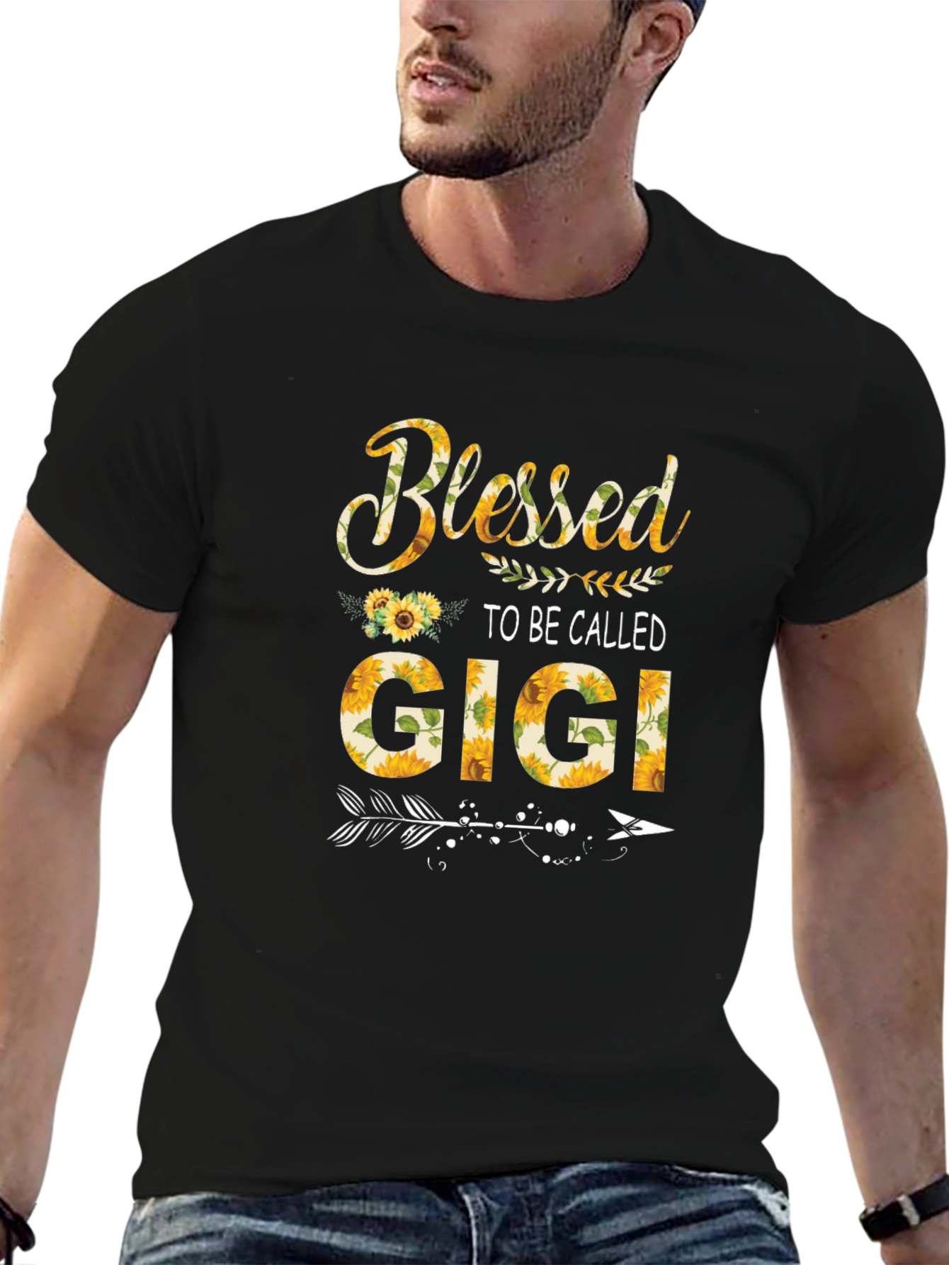 Blessed Gigi Sunflower Graphic Tee