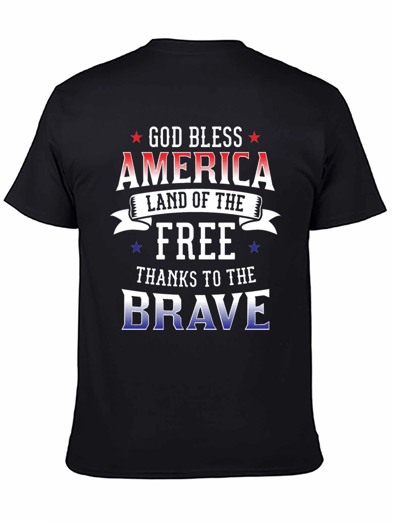 God Bless America Patriotic T-Shirt