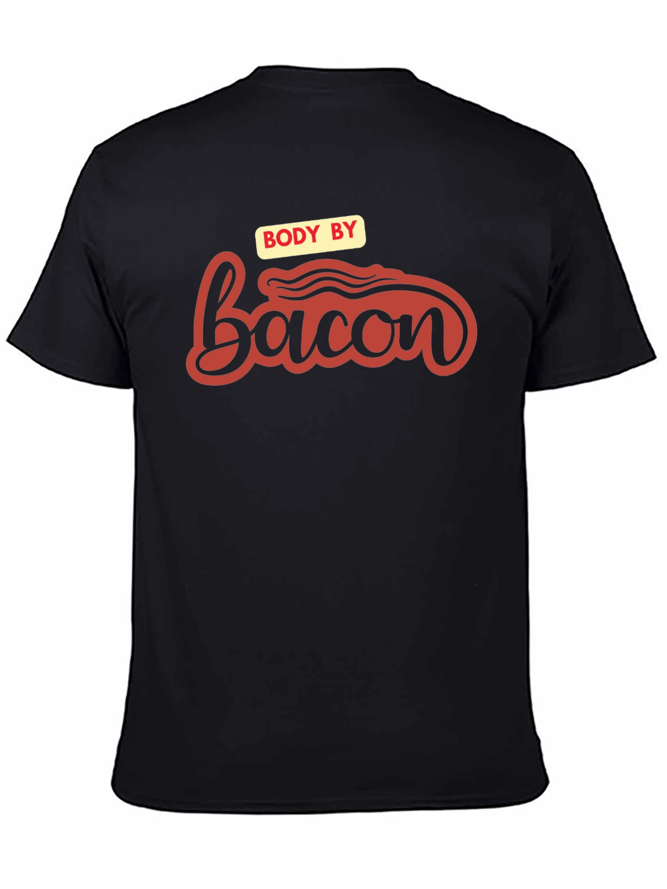 Body by Bacon Graphic Tee - Funny Foodie Shirt