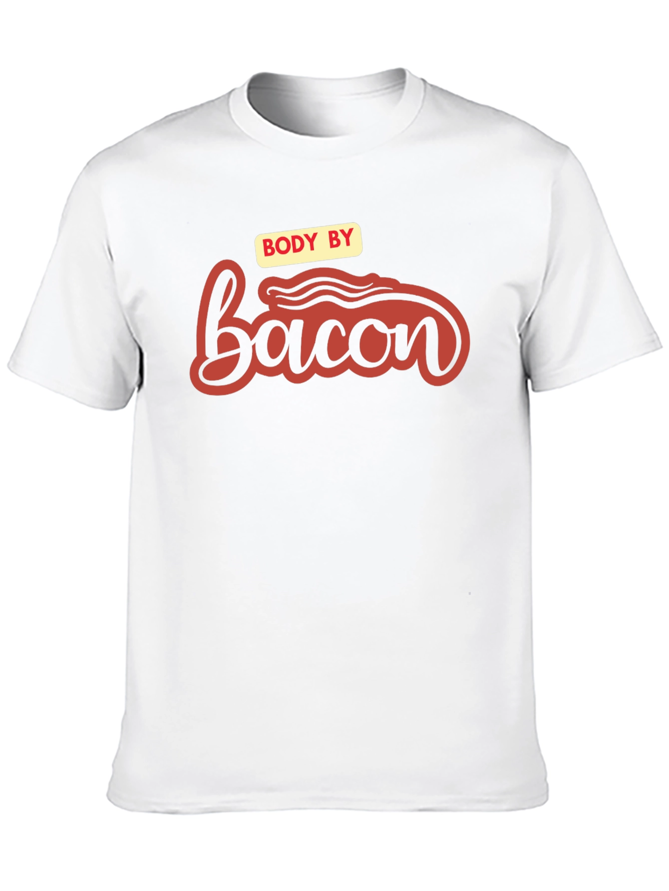 Body by Bacon Graphic Tee - Funny Foodie Shirt